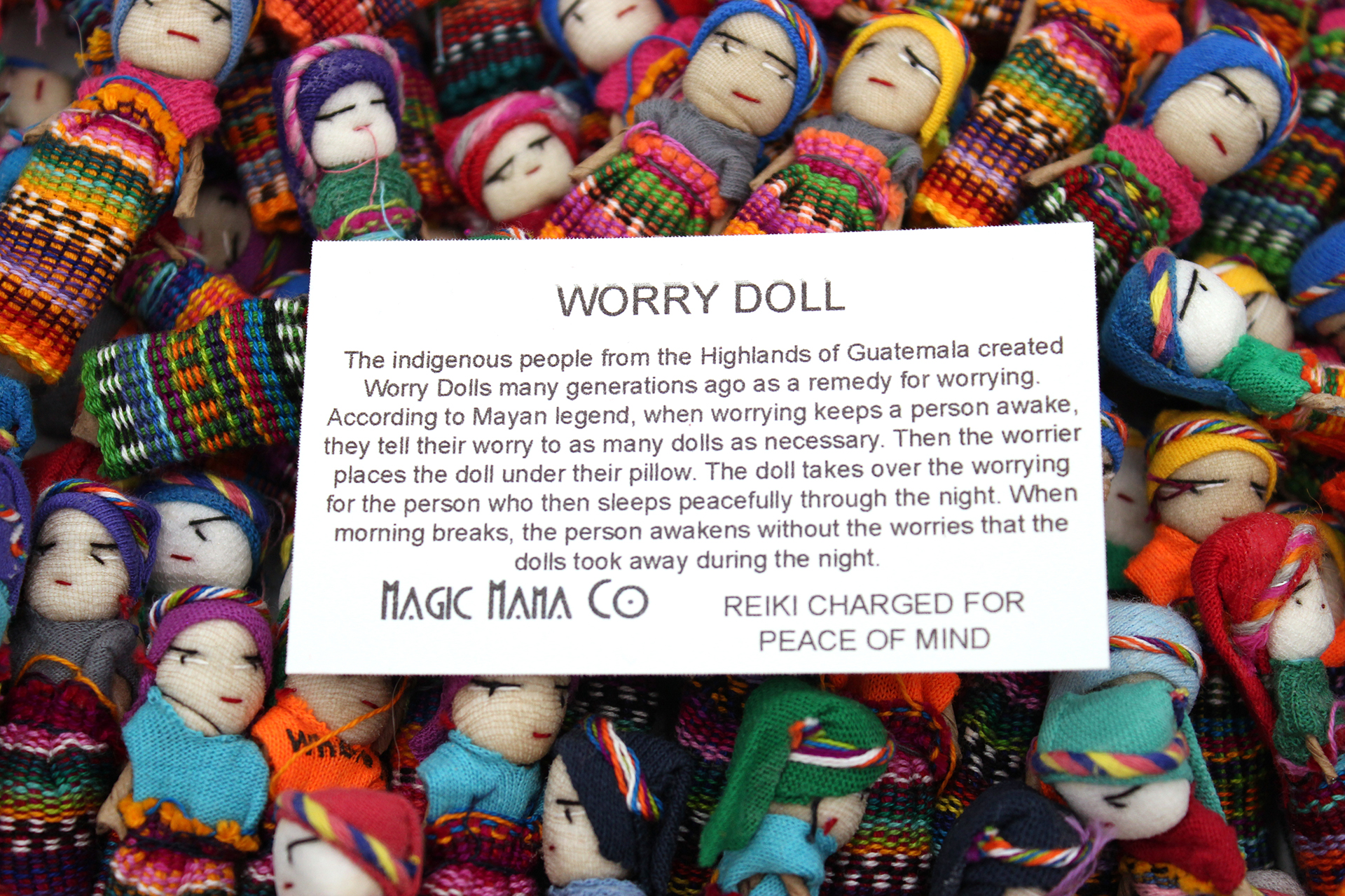 Guatemalan Worry Dolls - OpenApothecary + Magic Mama Co